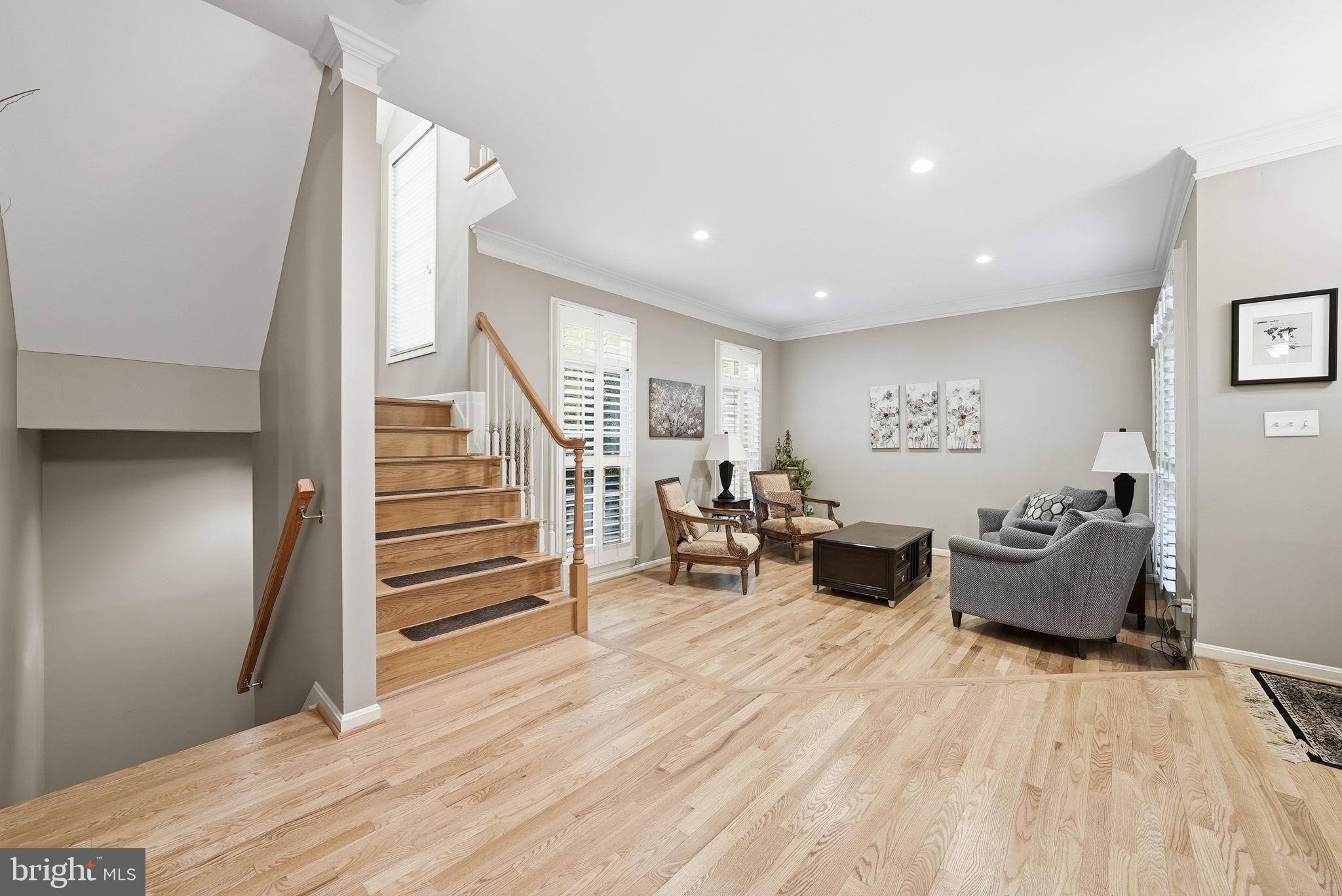 11411 Hollow Timber Court Reston, VA 20194 - Photo 7 of 46 a living room with furniture and wooden floor