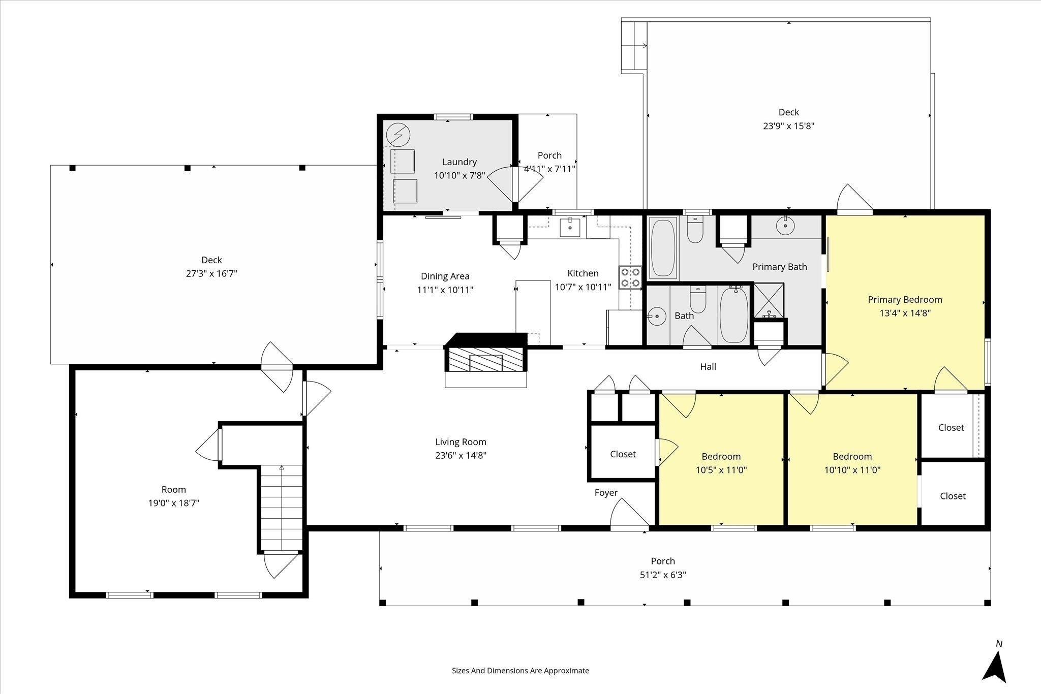 180 Creax Road Axis, AL 36505 - Photo 33 of 35 View of floor plan / room layout