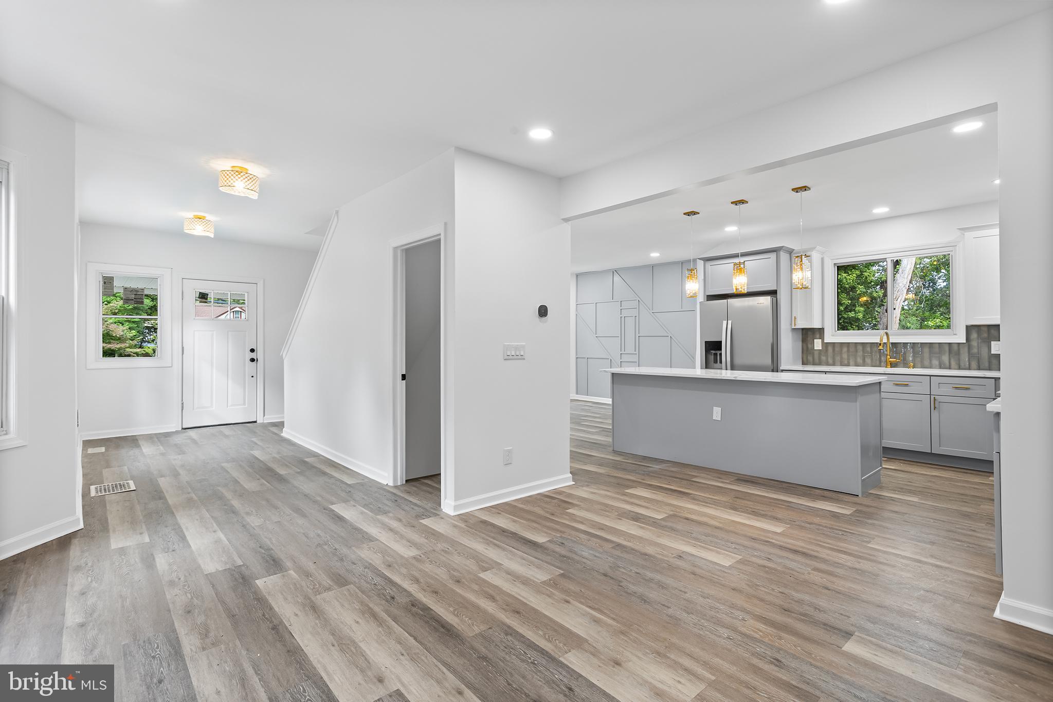 97 Erial Road Clementon, NJ 08021 - Photo 8 of 48 a view of a kitchen with wooden floor and a sink