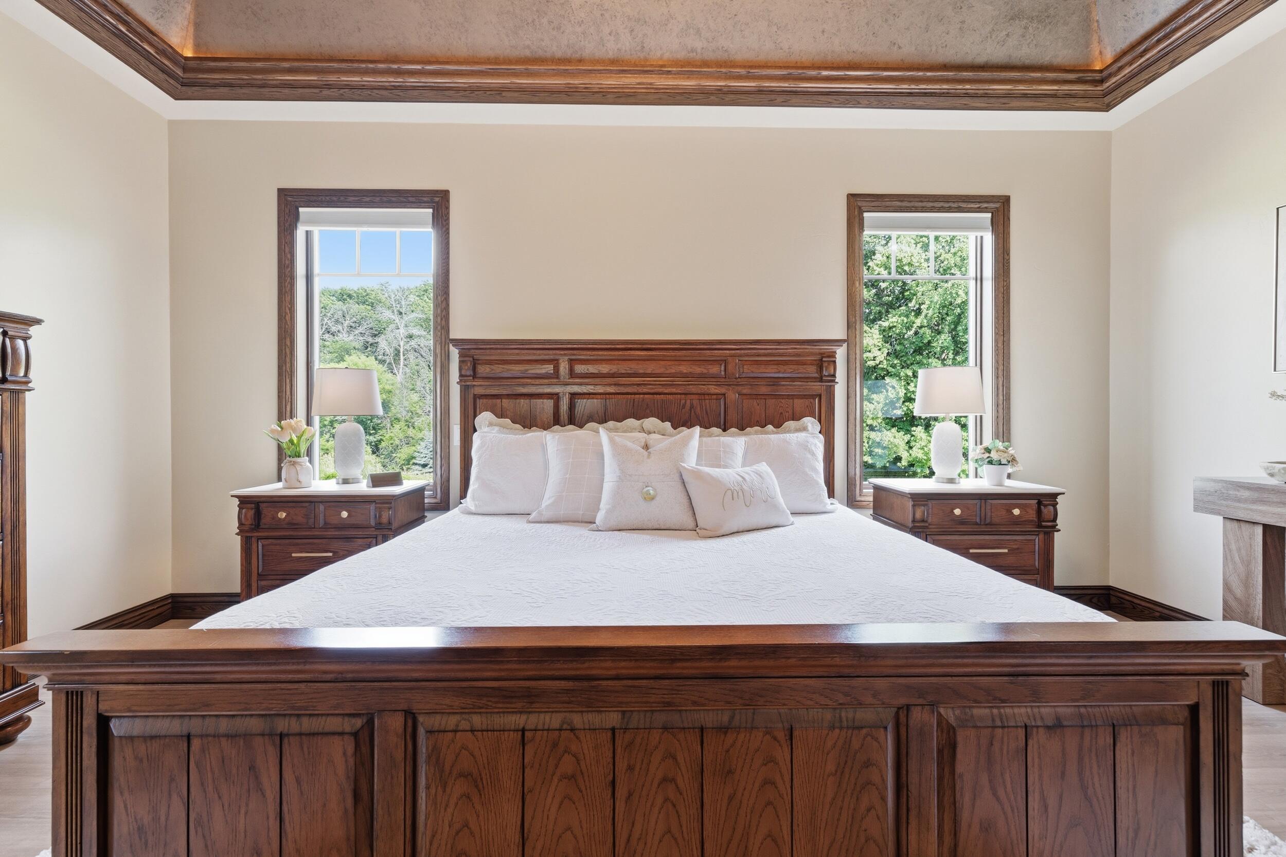 11105 Meadow Ridge Road Whitelaw, WI 54247 - Photo 13 of 78 Master Bedroom View 3