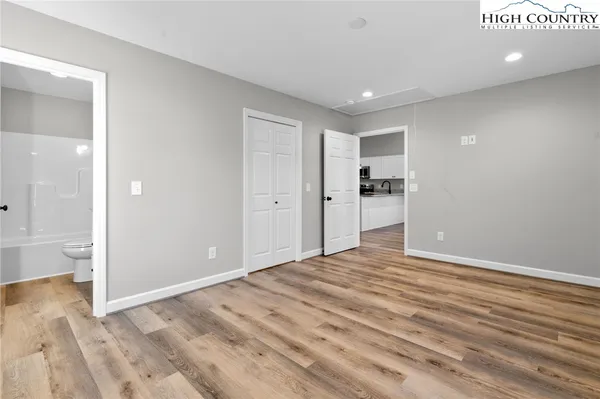 a view of empty room