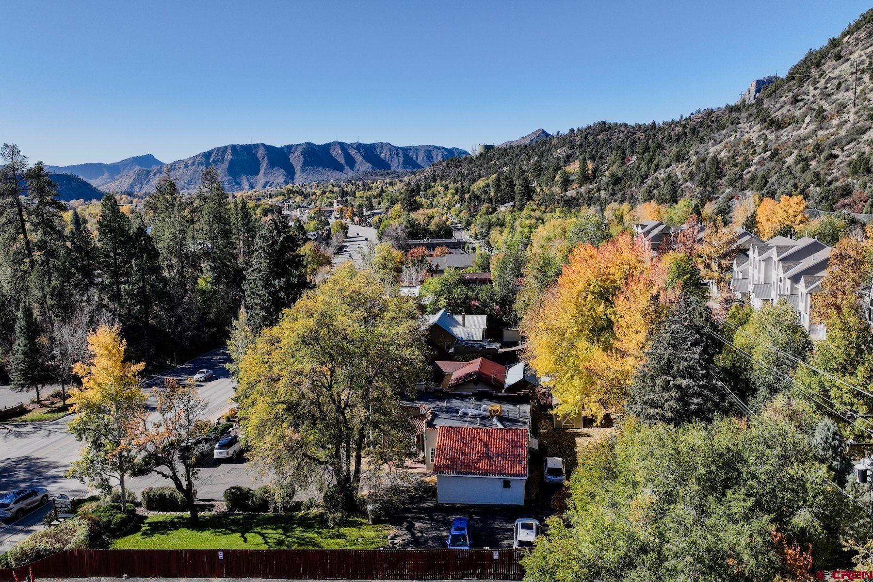 3649 Main Avenue Durango, CO 81301 - Photo 28 of 30 a view of a city with mountains in the background
