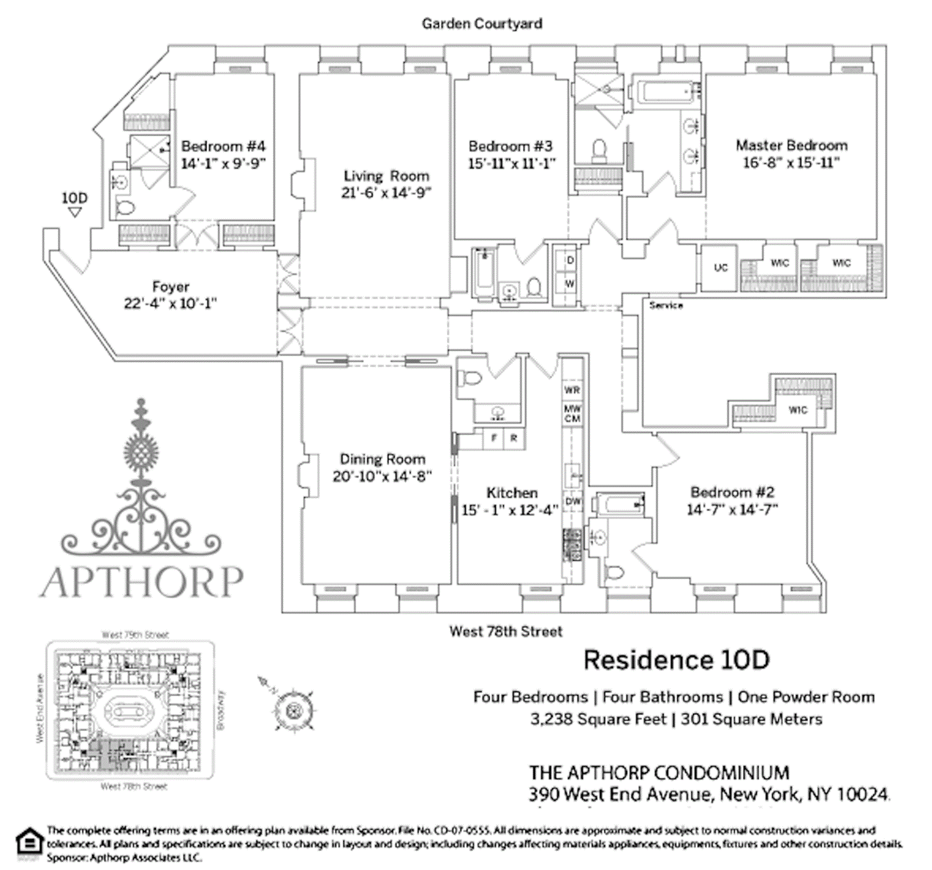 390 West End Avenue, Unit 10D Manhattan, NY 10024 - Photo 12 of 12