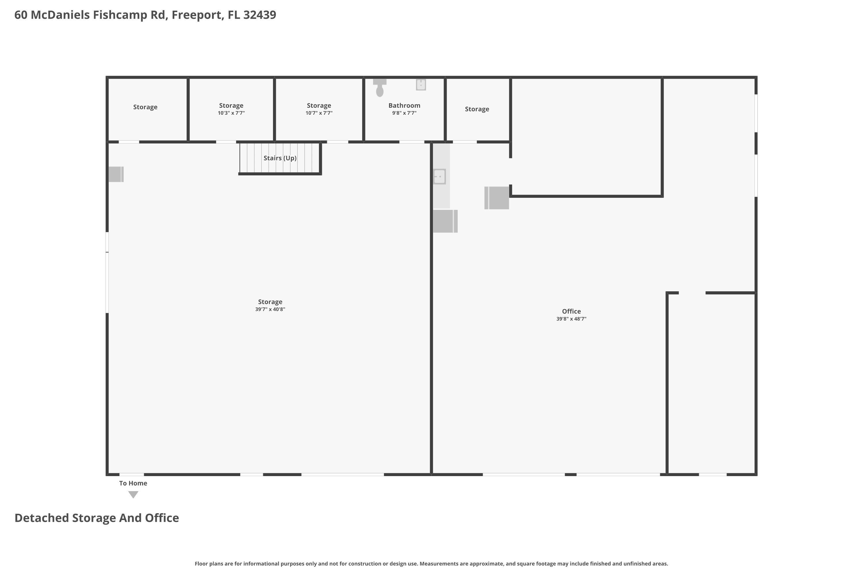 60 McDaniels Fishcamp Road, Unit A Freeport, FL 32439 - Photo 66 of 67 Detached-Storage-And-Office