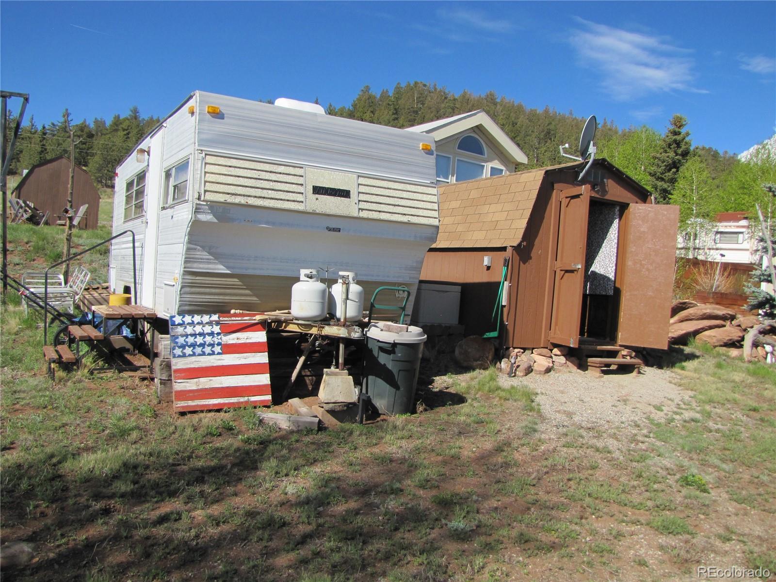 234 Smoke Stack Road Fairplay, CO 80440 - Photo 6 of 19 a view of a house with a patio