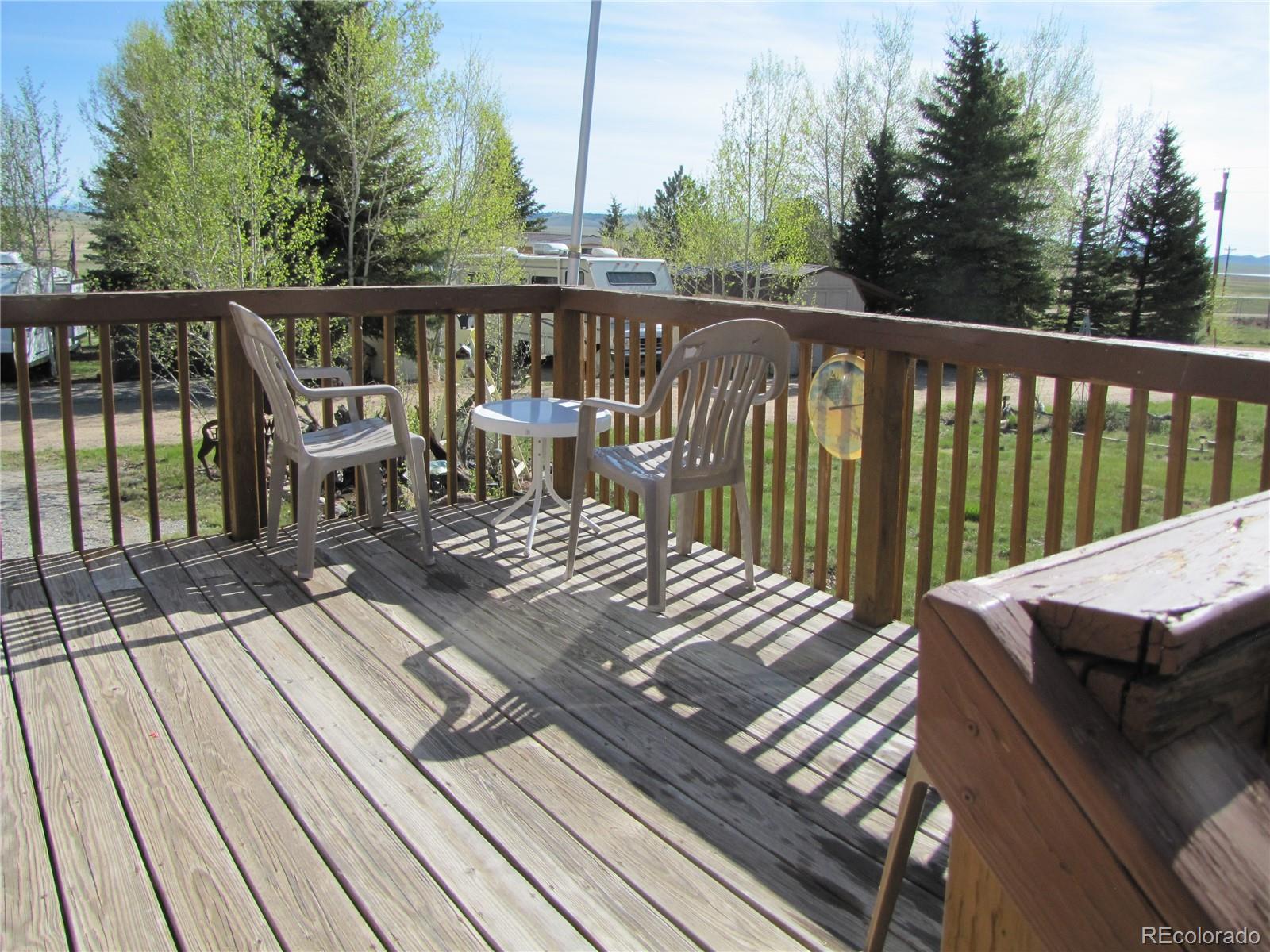 234 Smoke Stack Road Fairplay, CO 80440 - Photo 7 of 19 a view of balcony with wooden floor