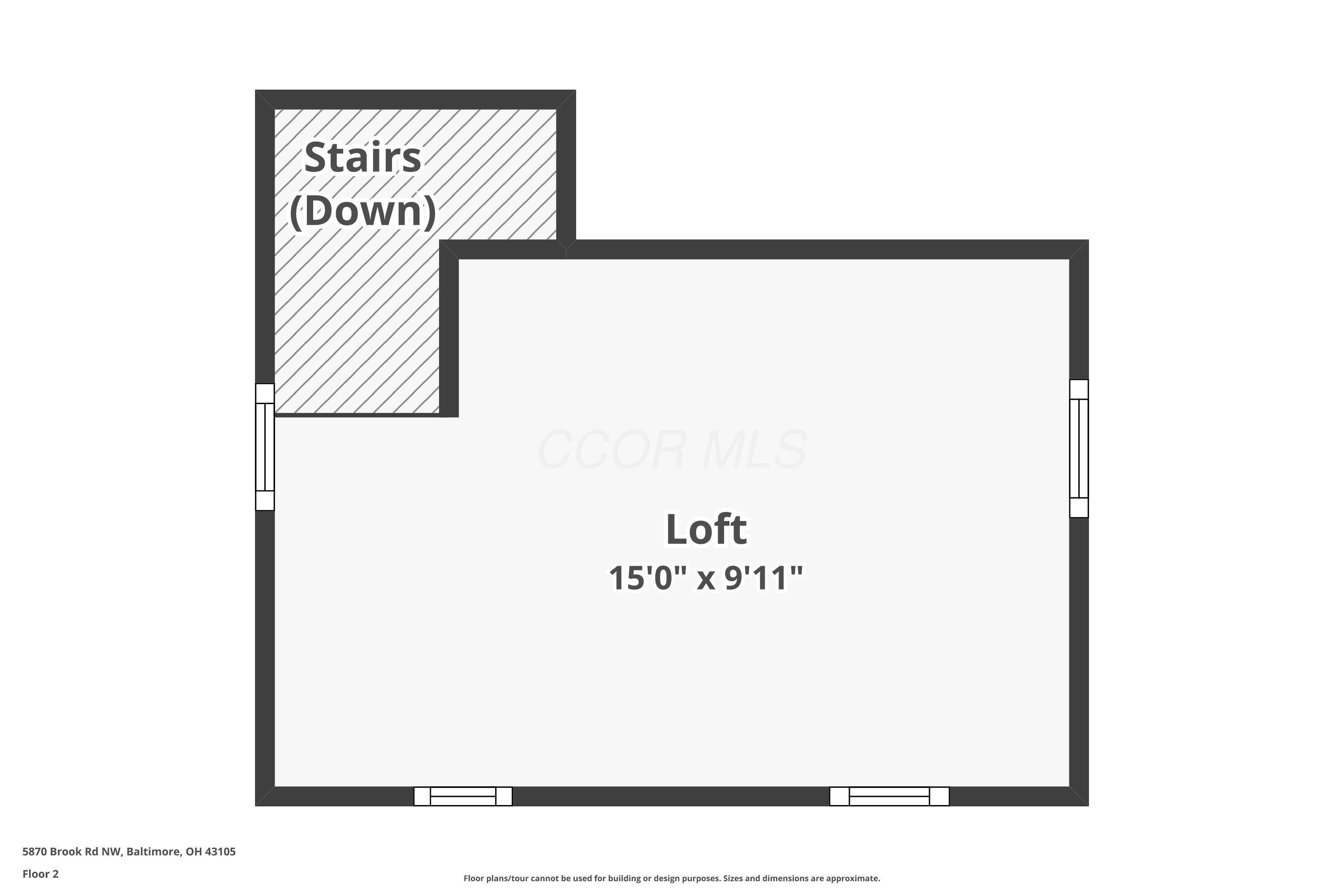 5870 Brook Road Northwest Baltimore, OH 43105 - Photo 69 of 70 Floor Plan, 2nd Floor - 5870 Brook Road NW, Baltimore, OH 43105