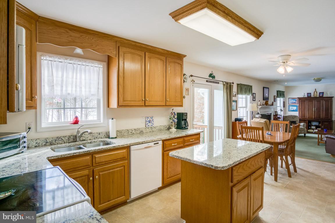 5931 Free State Road Marshall, VA 20115 - Photo 14 of 30 Granite counter tops and an island for more space!