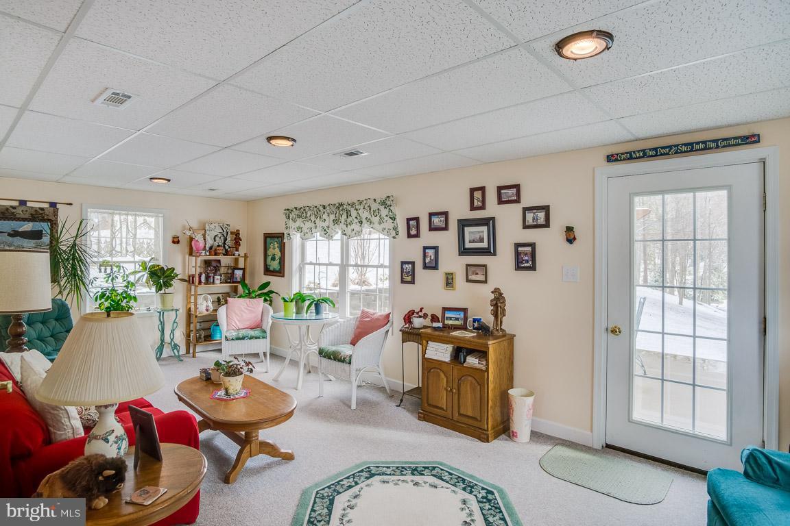 5931 Free State Road Marshall, VA 20115 - Photo 28 of 30 Sitting room with rear entry to patio!