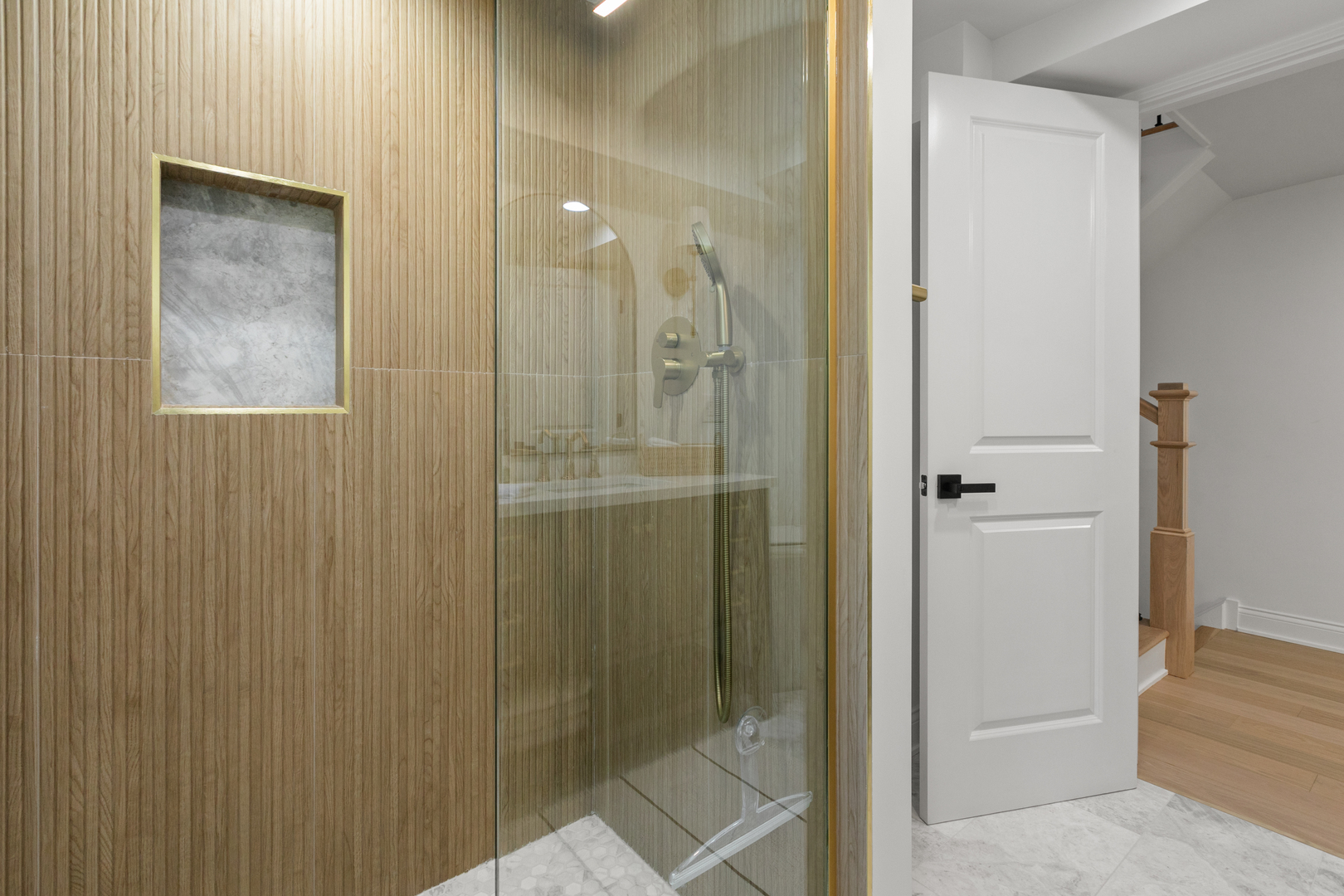 1349 Tinker Way Glenview, IL 60025 - Photo 27 of 42 a bathroom with a shower and a sink