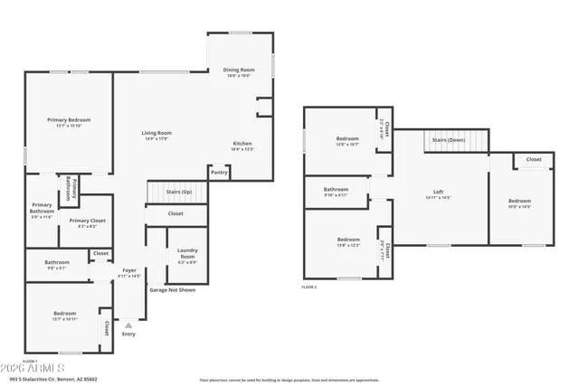 $365,000 | 993 South Stalactites Circle, Benson, AZ 85602