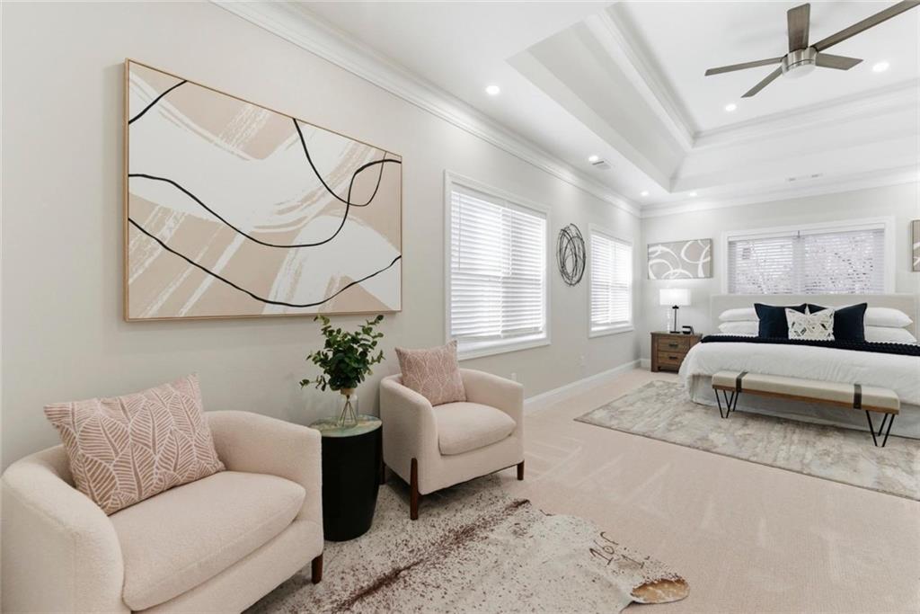 2990 Shallowford Road Atlanta, GA 30341 - Photo 11 of 34 a living room with furniture or couch and a potted plant