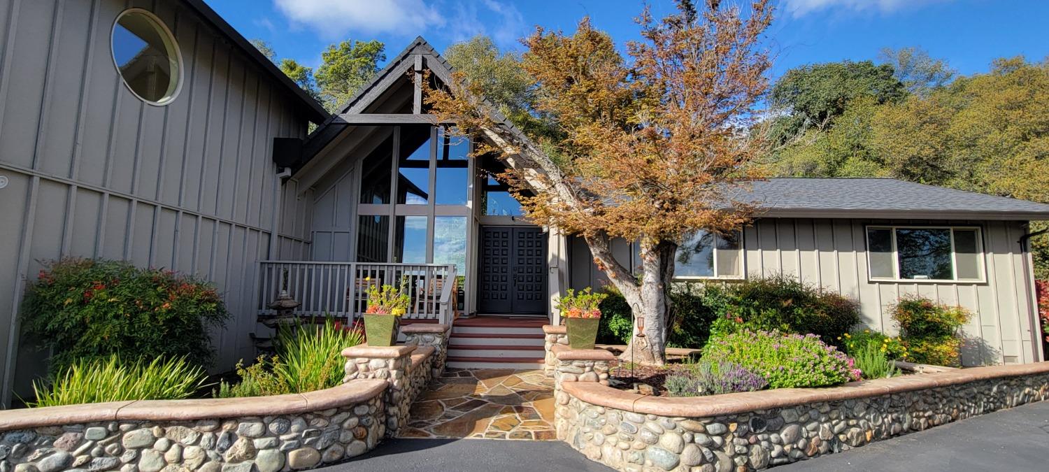 Front of home.