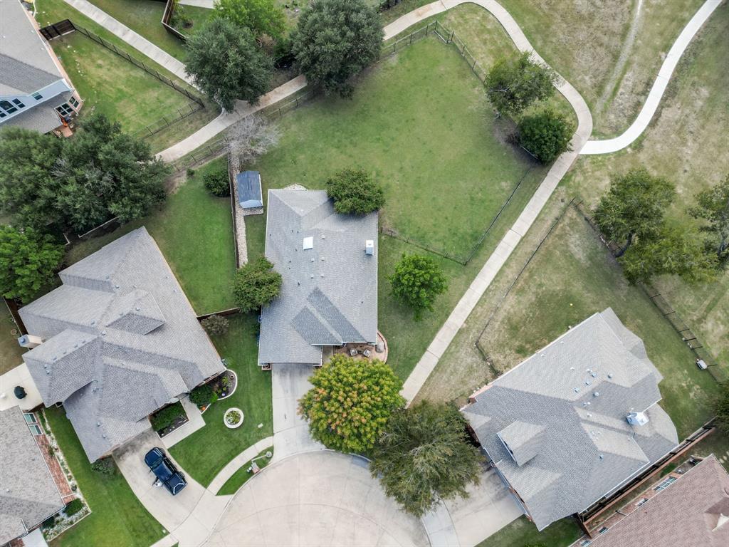 6403 Highland Crest Lane Sachse, TX 75048 - Photo 28 of 40 Aerial perspective of suburban area