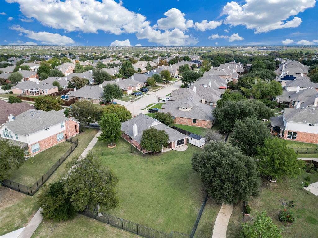 6403 Highland Crest Lane Sachse, TX 75048 - Photo 31 of 40 Aerial perspective of suburban area