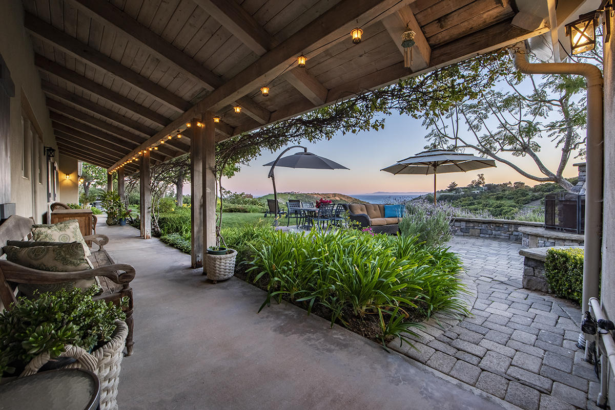 320 Asegra Road Summerland, CA 93067 - Photo 20 of 22 Covered Patio