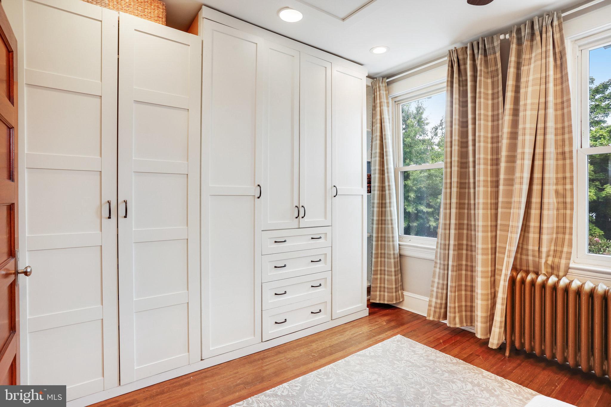 1507 A Street Northeast Washington, DC 20002 - Photo 19 of 57 Wall of built-in storage in WIDE primary BR