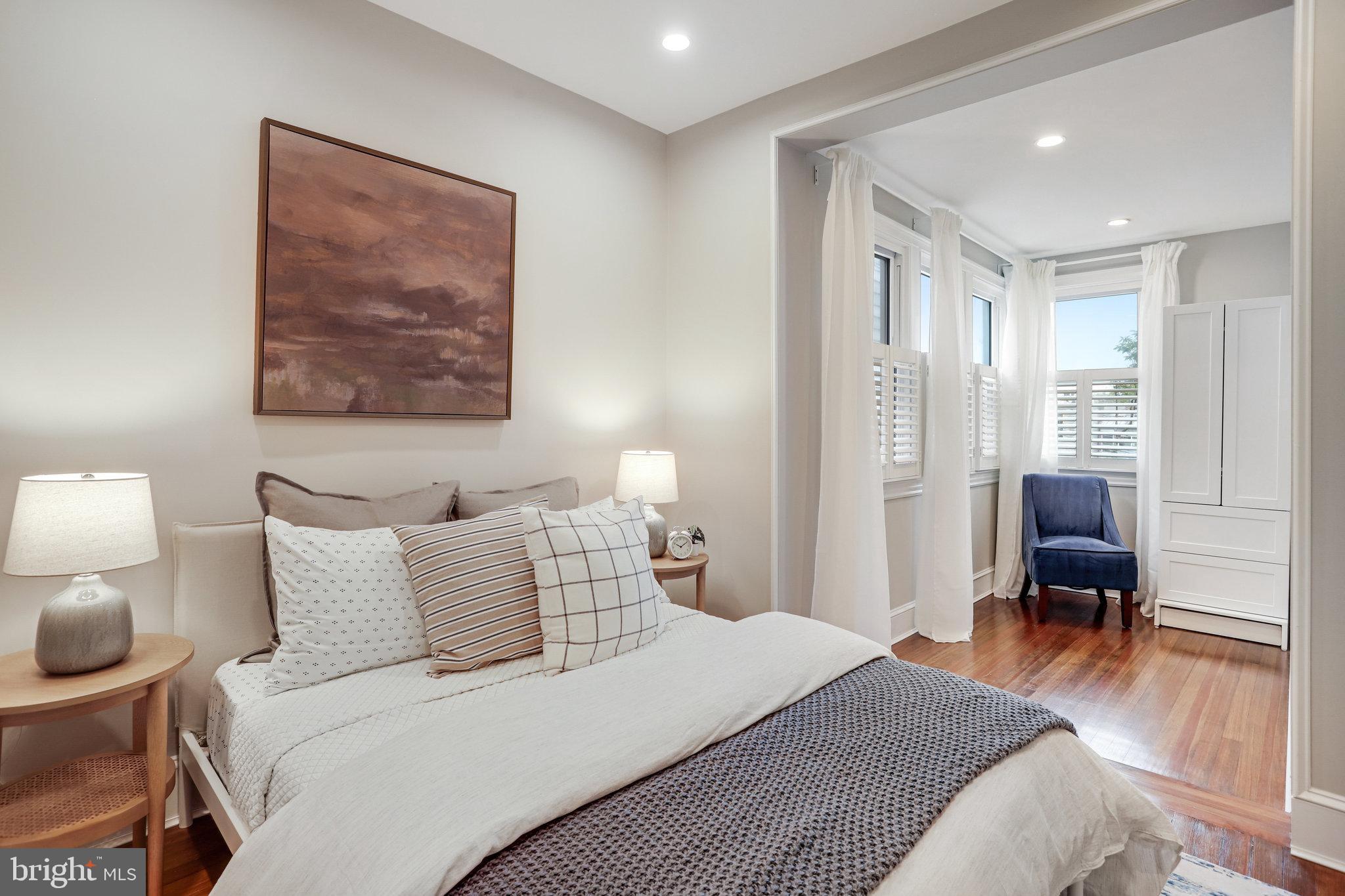 1507 A Street Northeast Washington, DC 20002 - Photo 25 of 57 BR2 gorgeous floors, custom wood shutters, closet