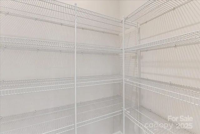 a view of a walk in closet