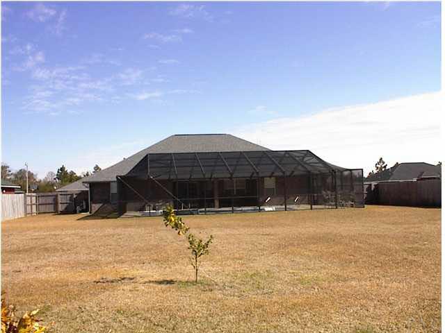 7477 Farmers Road Pensacola, FL 32526 - Photo 17 of 17 Rear View of Home -- Nearly 1/2 Acre Lot!