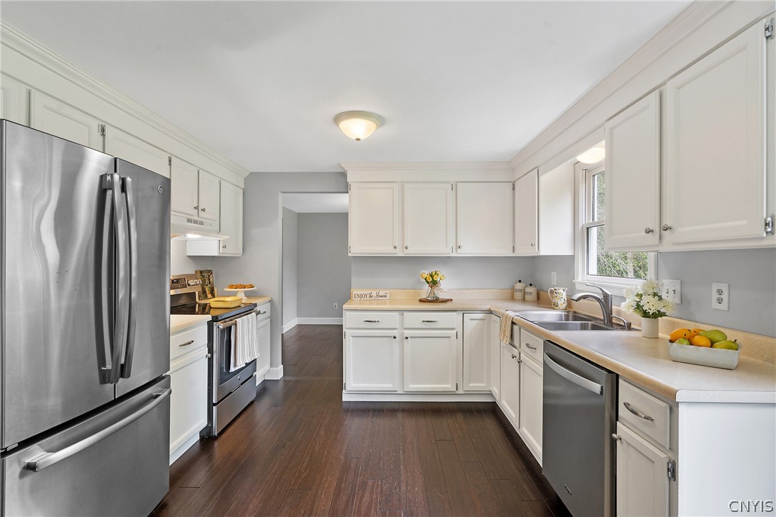 8841 Wandering Way Lysander, NY 13027 - Photo 11 of 42 Newer stainless steel appliances
