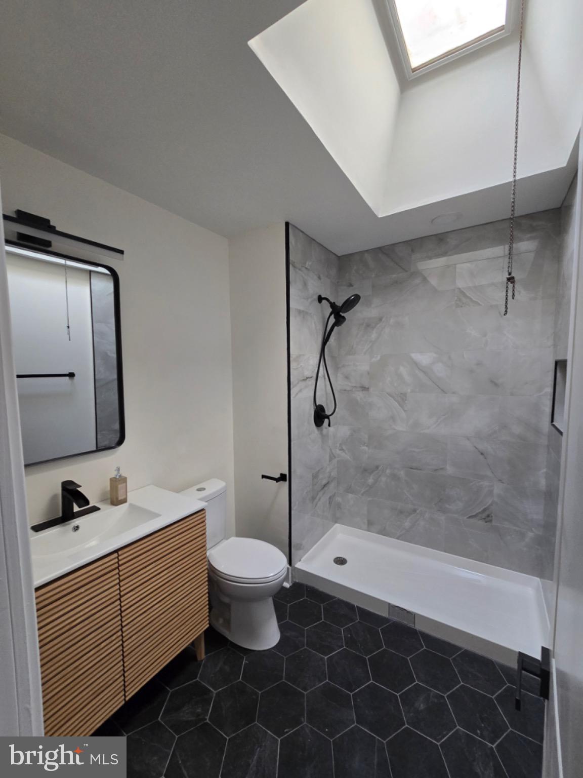 7230 Briar Road Philadelphia, PA 19138 - Photo 8 of 32 Sleek modern bathroom with natural light.