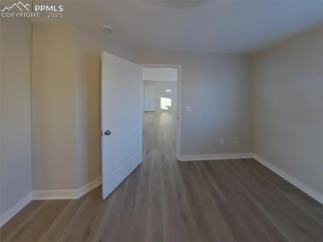 a view of wooden floor