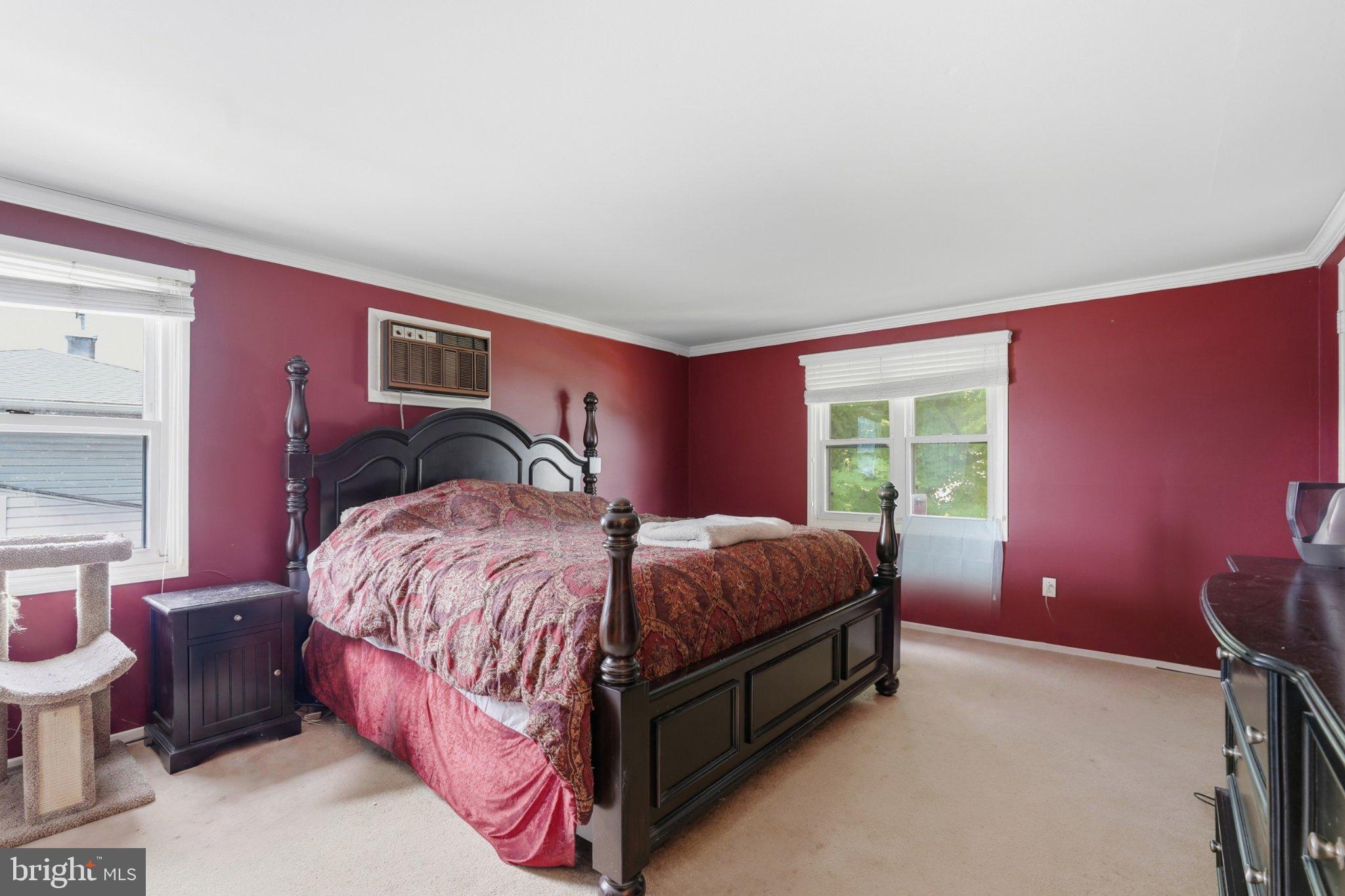 94 Terrace Road Levittown, PA 19056 - Photo 45 of 70 Cozy retreat with rich red walls.