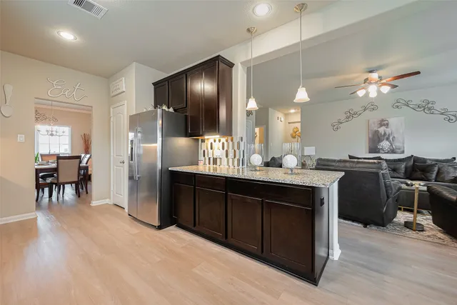 a large bathroom with a double vanity sink and a mirror
