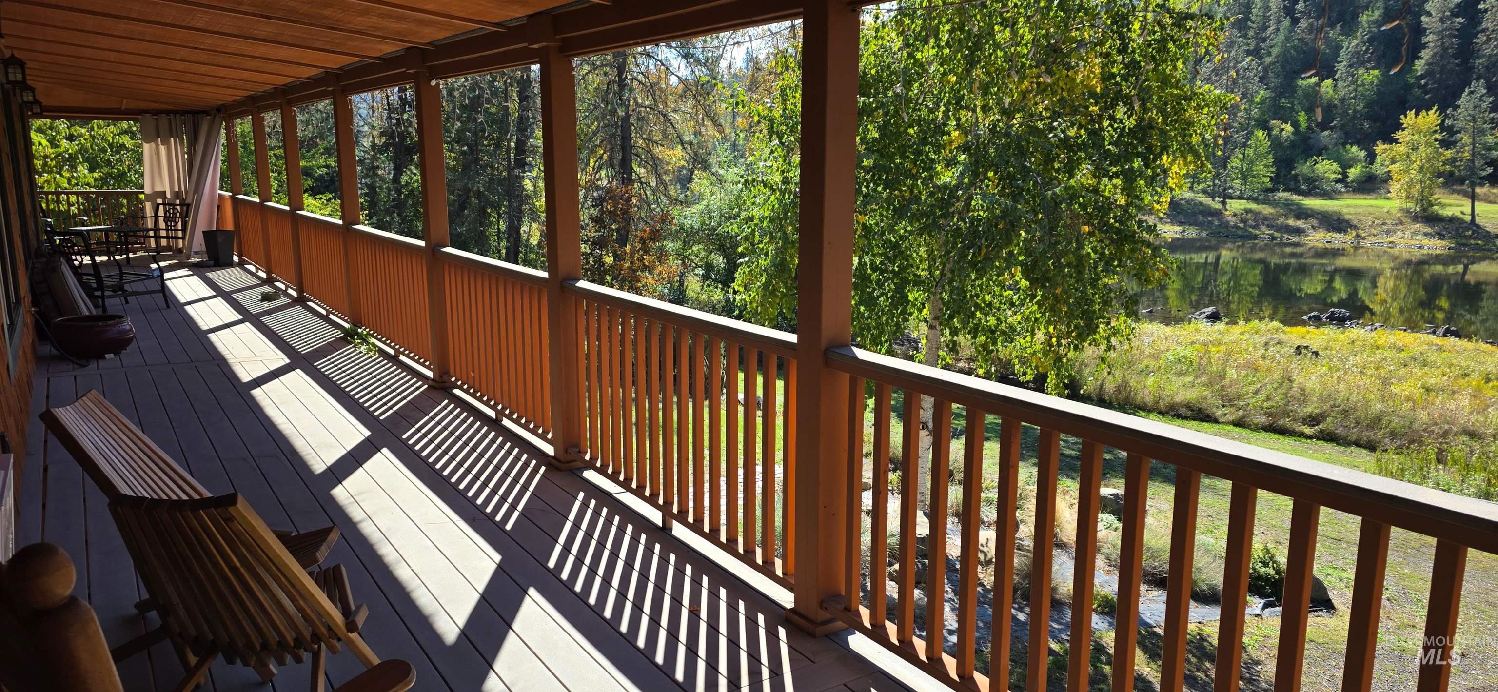 4480 Highway 12 Kamiah, ID 83536 - Photo 16 of 49 Wooden deck featuring a water view