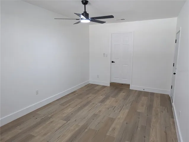 wooden floor in a empty room