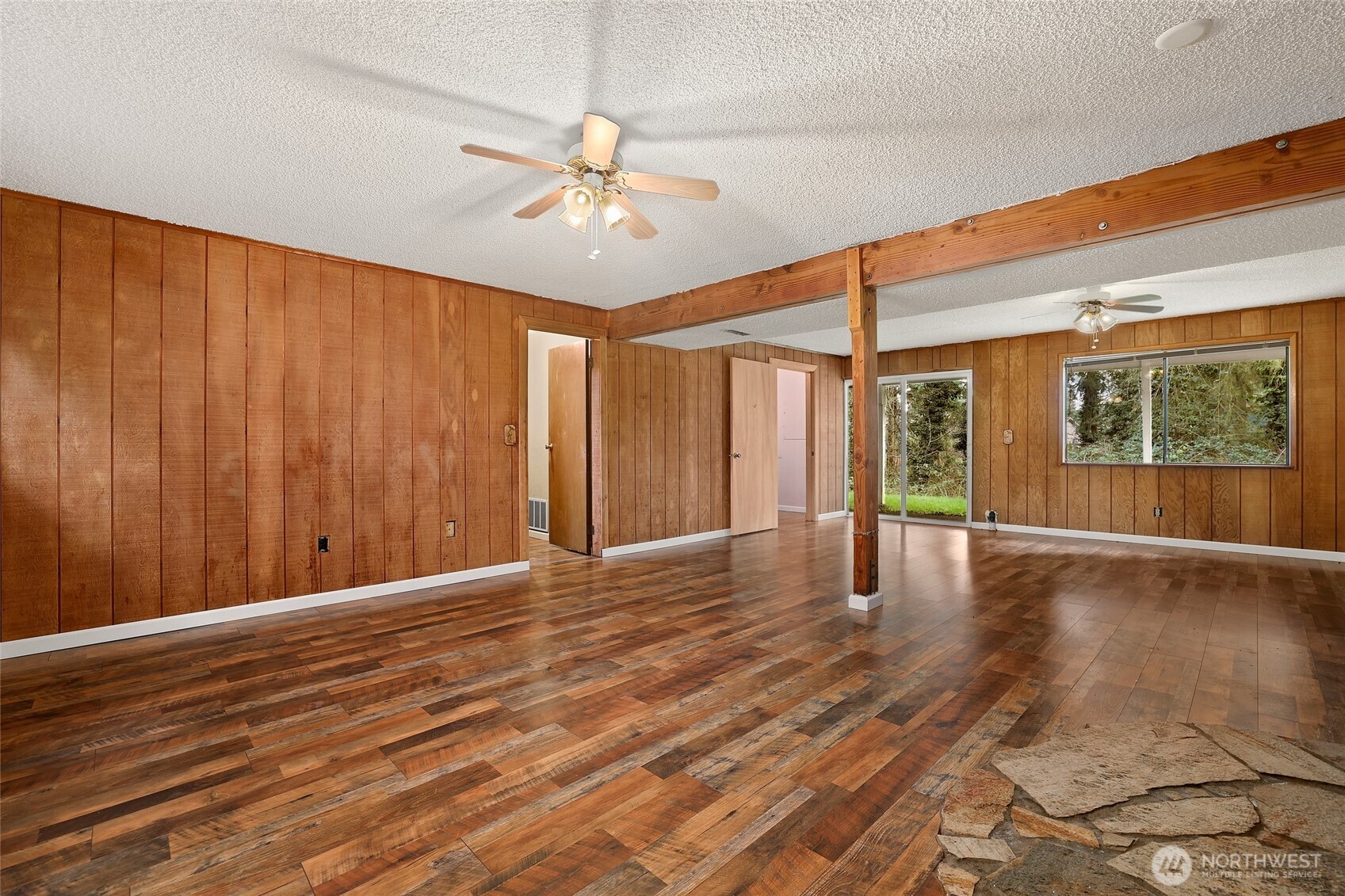 33524 33rd Place Southwest Federal Way, WA 98023 - Photo 22 of 37 a view of an empty room with a window and wooden floor