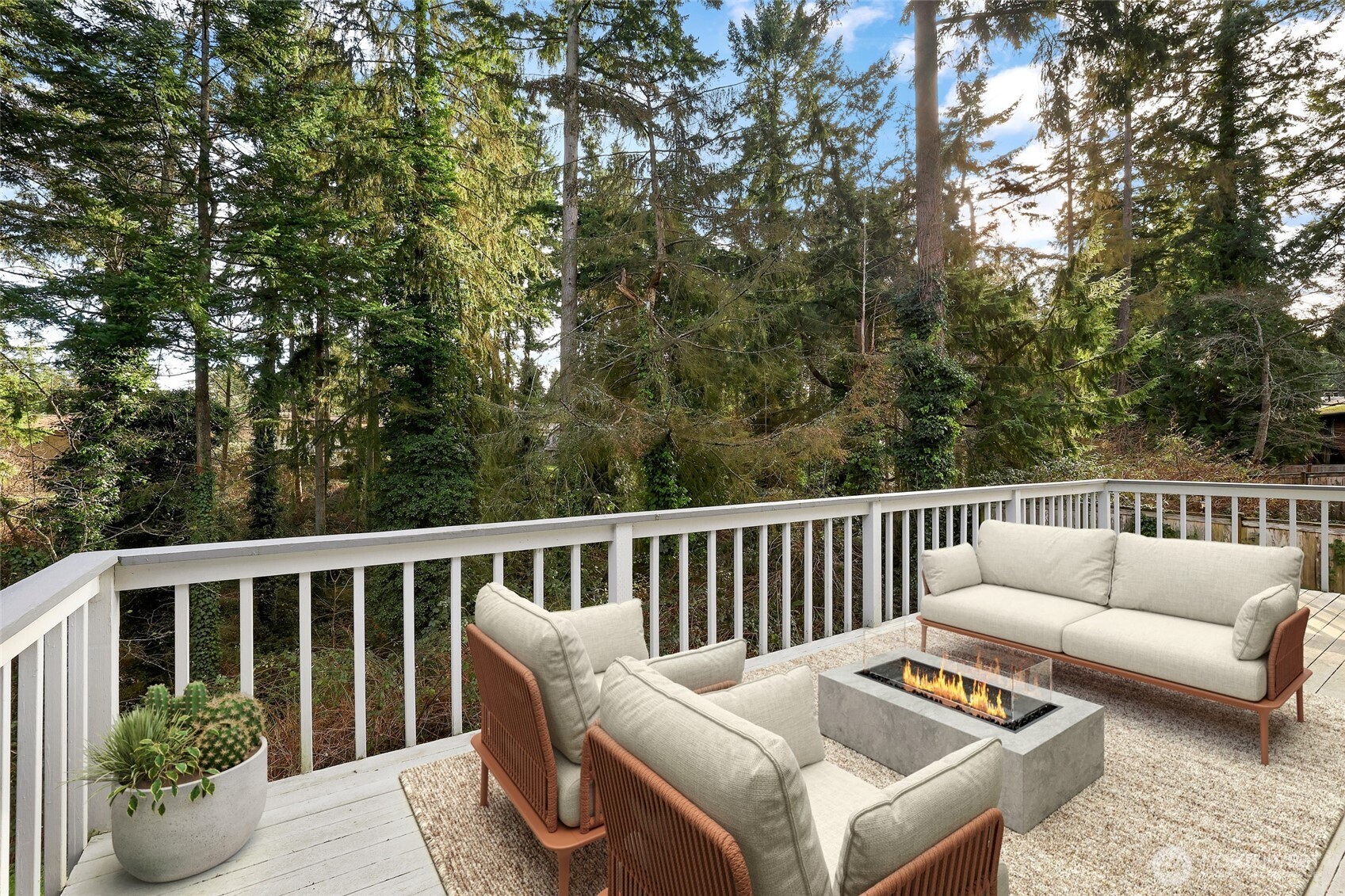 33524 33rd Place Southwest Federal Way, WA 98023 - Photo 26 of 37 a view of a patio on the roof deck