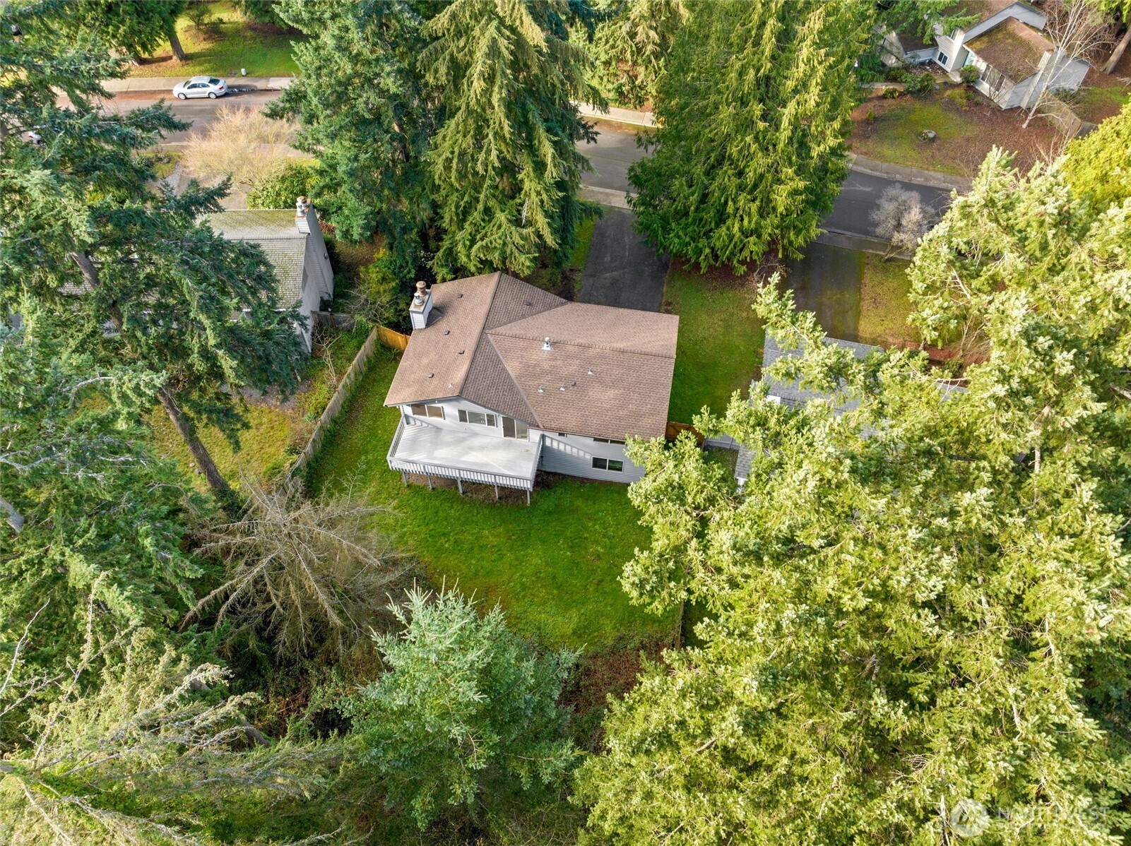 33524 33rd Place Southwest Federal Way, WA 98023 - Photo 30 of 37 an aerial view of a house with a garden