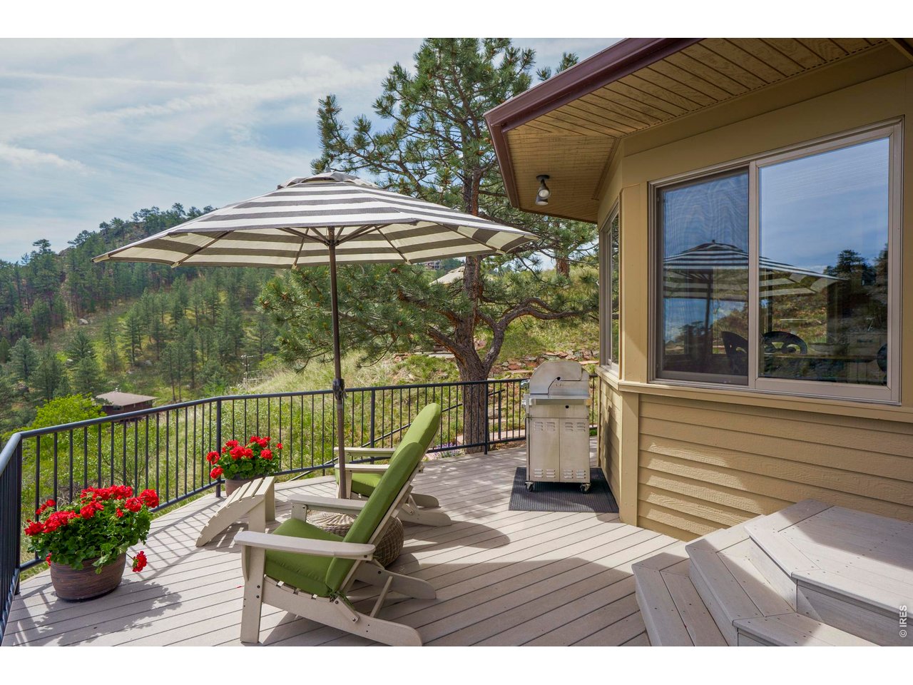 86 South Cedar Brook Road Boulder, CO 80304 - Photo 15 of 40 a view of a balcony with furniture