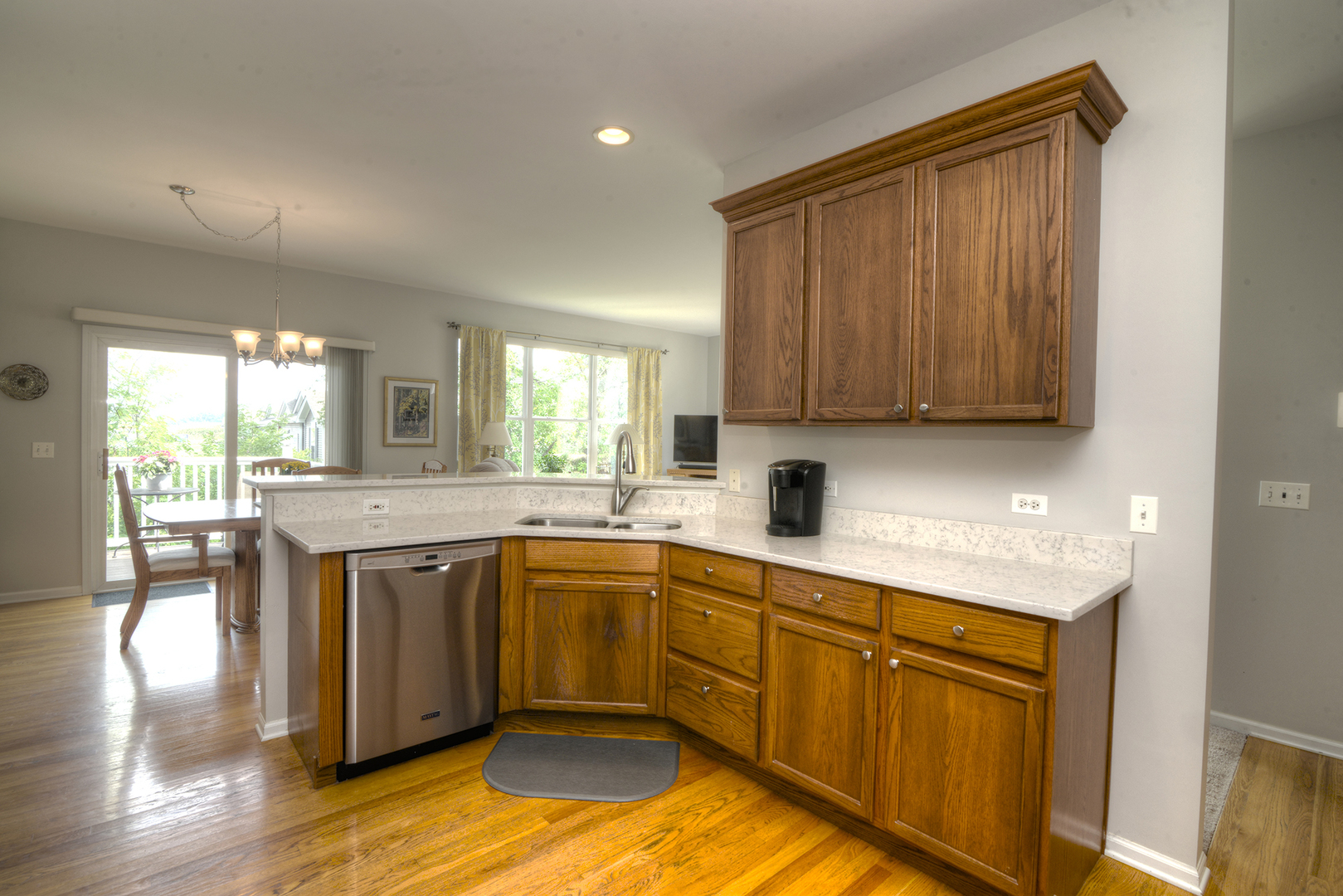 285 Ridge Road North Aurora, IL 60542 - Photo 7 of 24 a kitchen with a sink and cabinets