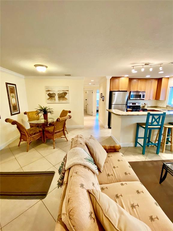 9060 Blind Pass Road, Unit 25 St. Pete Beach, FL 33706 - Photo 5 of 25 a living room with furniture