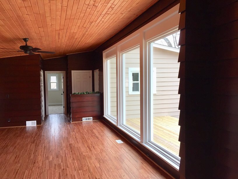 4985 Freeport Road Rockton, IL 61072 - Photo 3 of 24 a view of wooden floor and windows in an empty room
