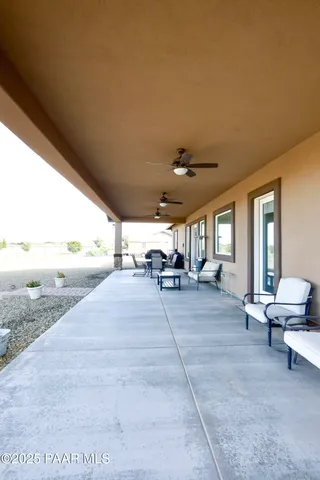 a view of a outdoor space with an ocean view