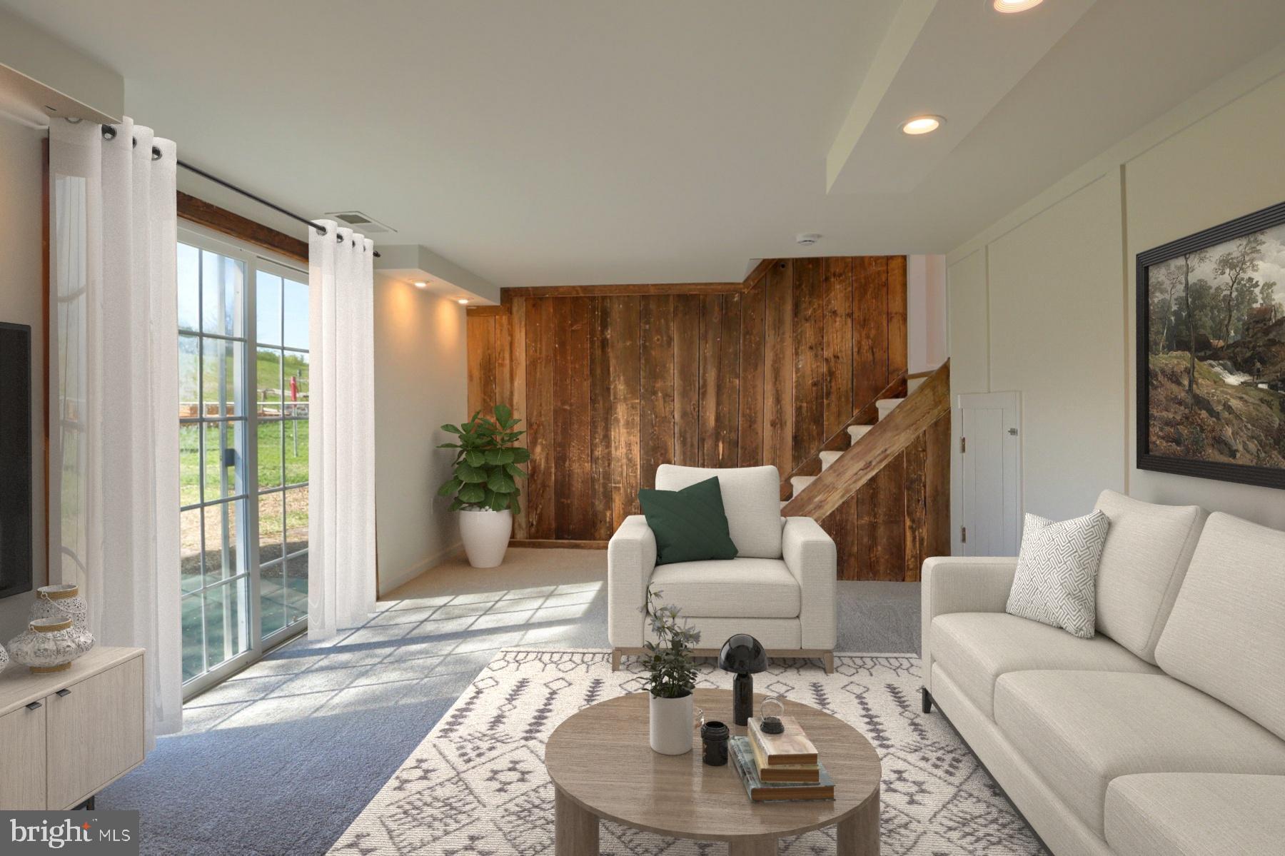 714 Edison Road Dauphin, PA 17018 - Photo 10 of 44 a living room with furniture and a potted plant