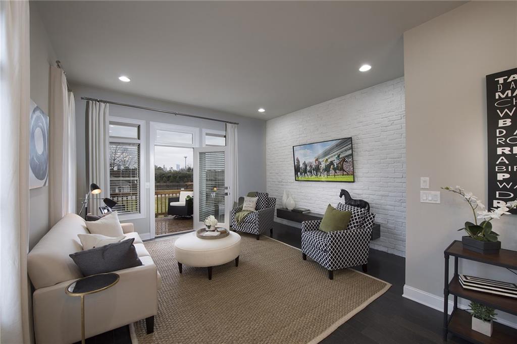 Model home- representative of home to be built. Open spacious floorplan