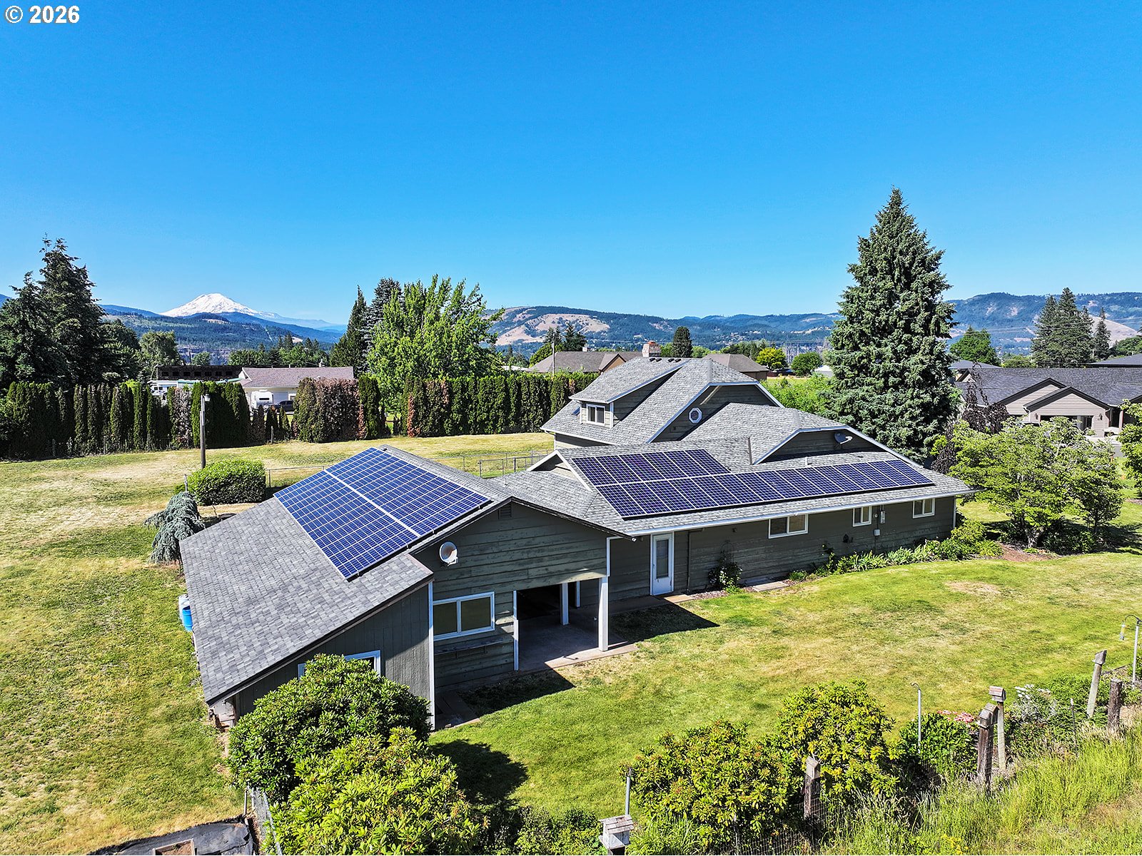 890 Hobbs Road Hood River, OR 97031 - Photo 42 of 44 Drone View/UAV