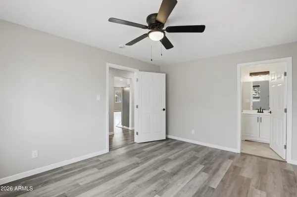 wooden floor in an empty room