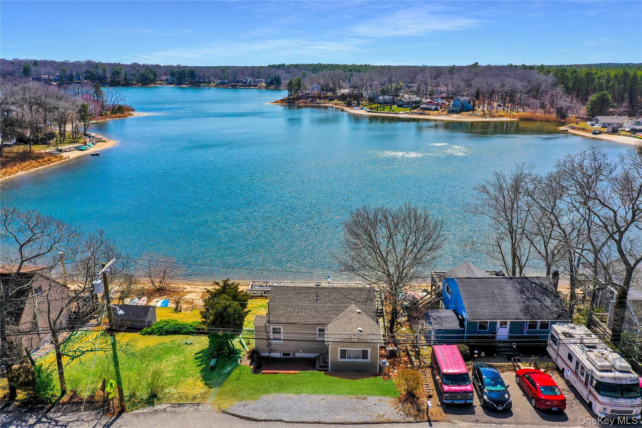 243 Lakeside Trail Ridge, NY 11961 - Photo 37 of 38 an aerial view of a houses with outdoor space