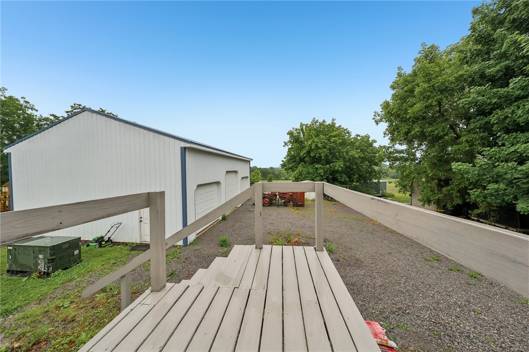 6328 Warboys Road Byron, NY 14422 - Photo 5 of 31 Back Deck