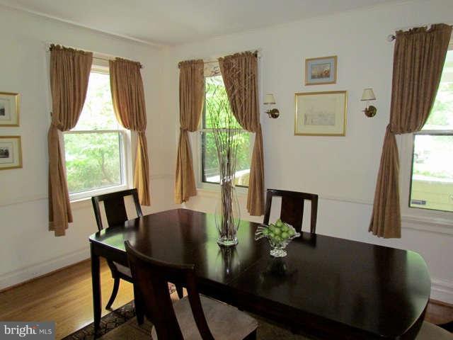 4815 Keswick Road Baltimore, MD 21210 - Photo 10 of 30 a view of a dining room with furniture window and wooden floor