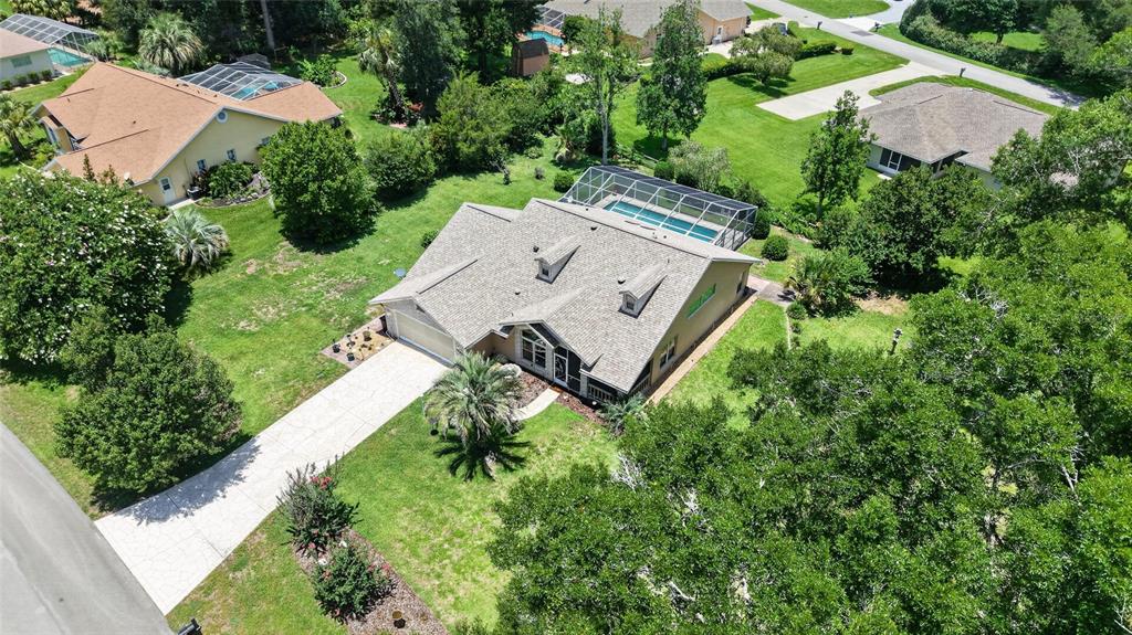 19025 Southwest 98th Loop Dunnellon, FL 34432 - Photo 61 of 80 an aerial view of a house with garden space and street view