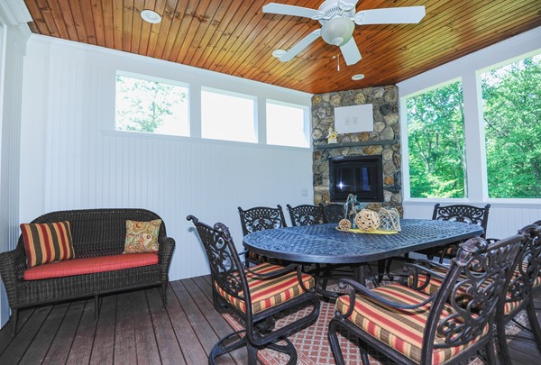 26 Cider Circle Bolton, MA 01740 - Photo 15 of 30 a view of a dining room with furniture window and outside view