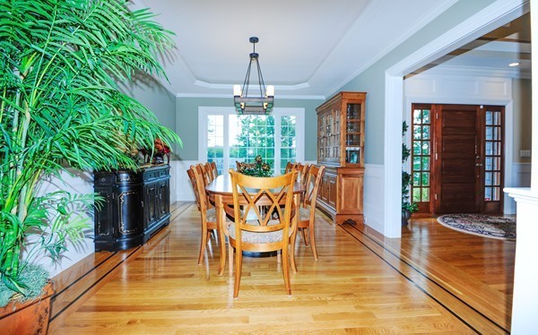 26 Cider Circle Bolton, MA 01740 - Photo 6 of 30 a view of a dining room with furniture window and wooden floor