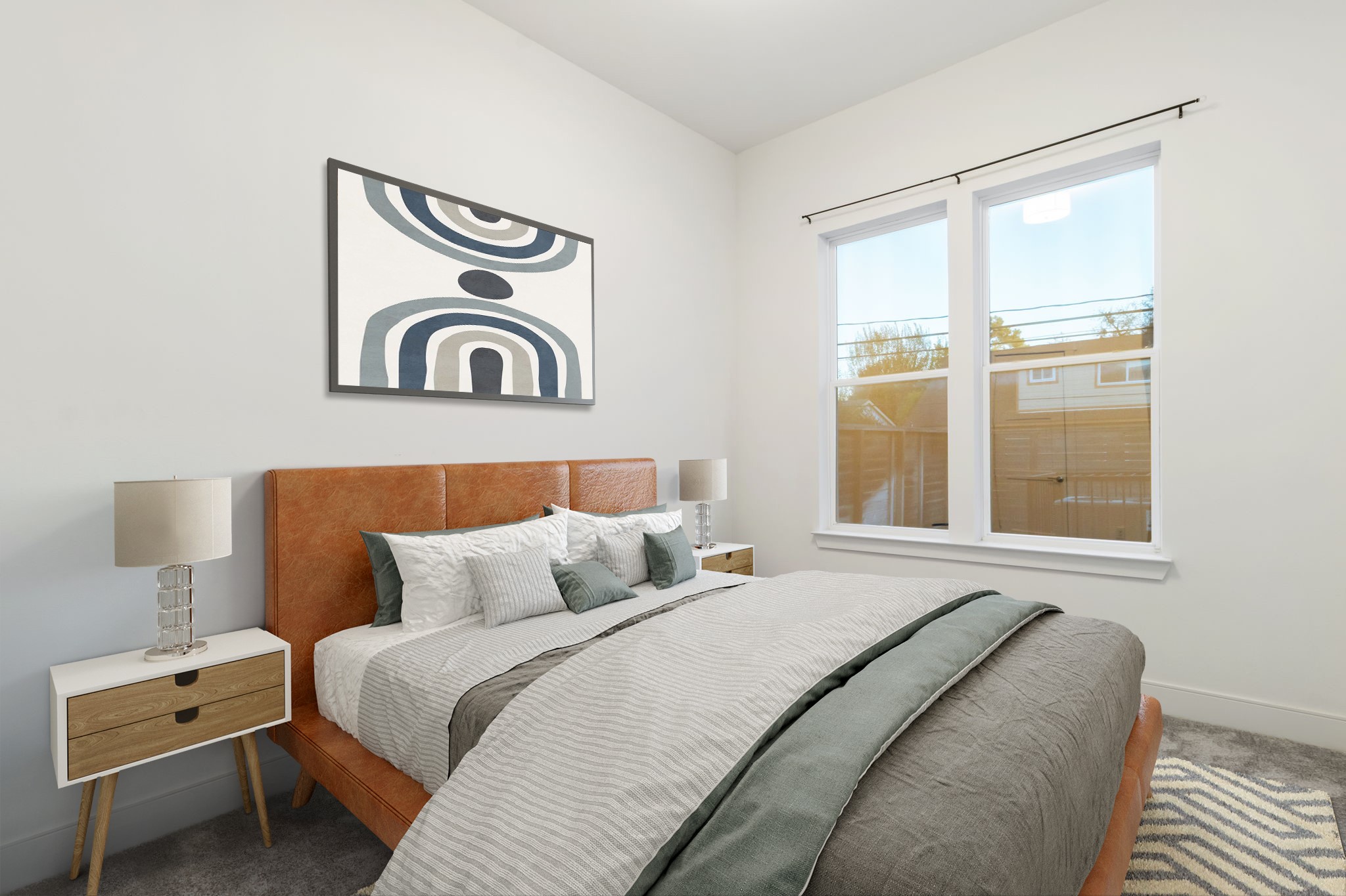 3302 Cardinal Crest Lane Houston, TX 77080 - Photo 29 of 46 a bedroom with a bed and a window